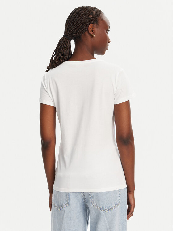 Liu Jo Liu Jo Футболка WA5478 J6410 Білий Regular Fit