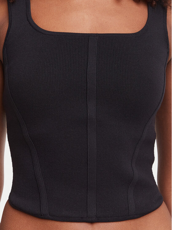 Guess Guess Top W6YZ08 Z0979 Negro Slim Fit