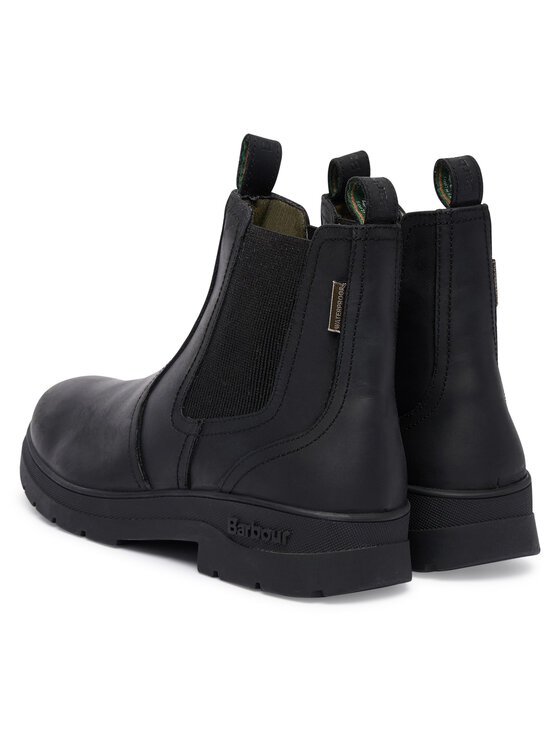 Barbour Členková obuv s elastickým prvkom Barbour Turnbull MFO0817BK11 Čierna