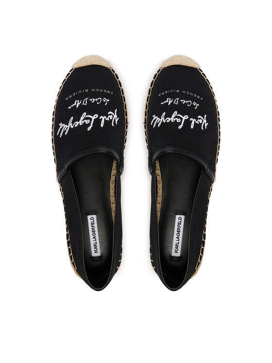 KARL LAGERFELD Еспадрильї KARL LAGERFELD Kamini KL80110A Чорний