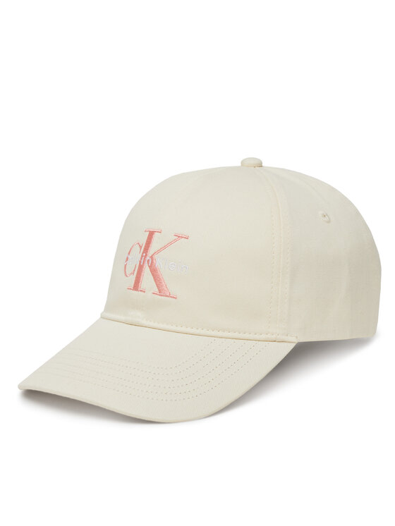 Calvin Klein Jeans Czapka z daszkiem Calvin Klein Jeans Monologo LV04K5026G Żółty