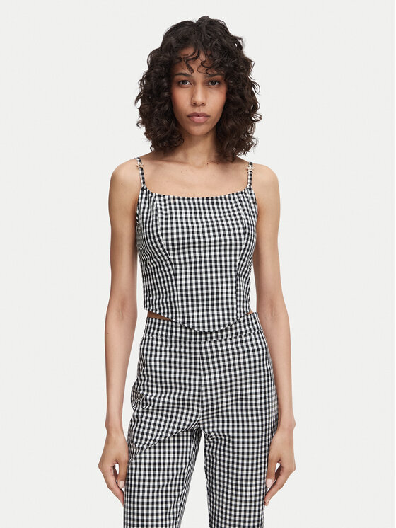 Guess Guess Top W6YH94 W4487 Negro Slim Fit