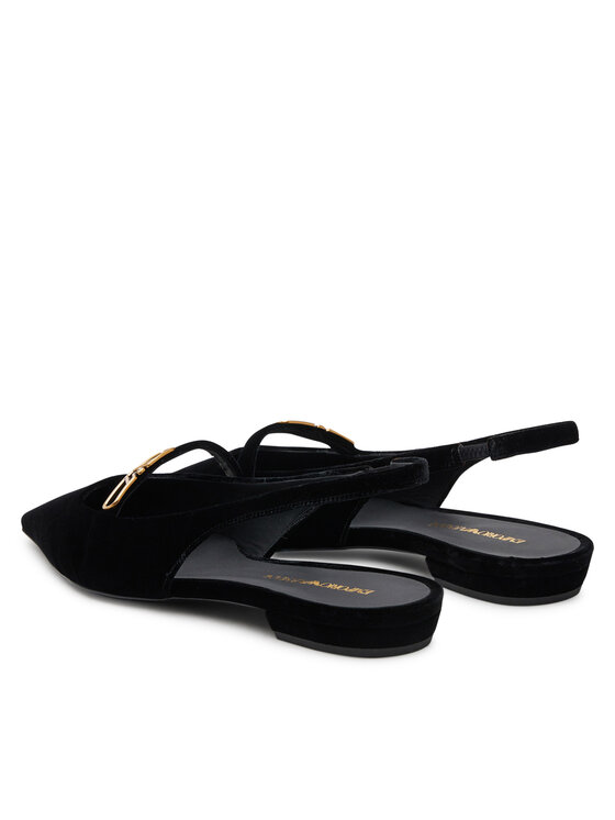 Emporio Armani Balerinke Emporio Armani X3D301 XD117 00002 Črna