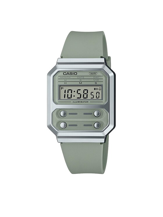 Casio Годинник Casio A100WEF-3AEF Зелений