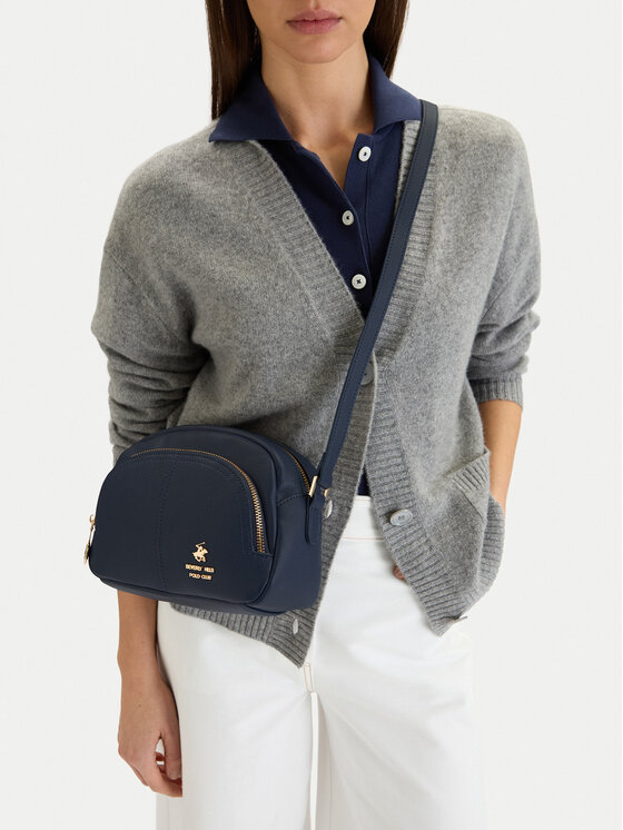 Beverly Hills Polo Club Torebka Beverly Hills Polo Club CEO-BHPC-C-013-09 Granatowy