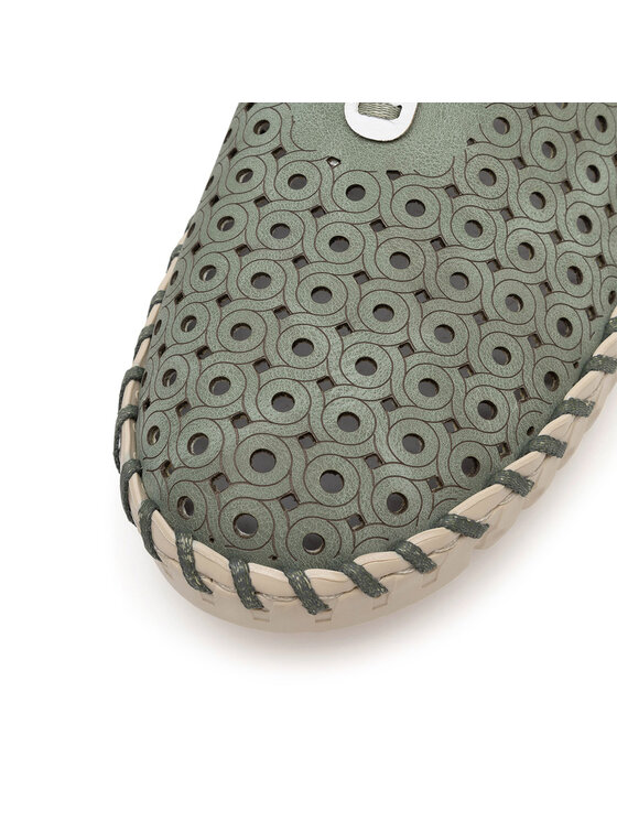 Rieker Pantofi Rieker N1963-52 Verde
