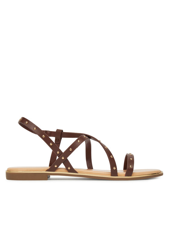 ONLY Shoes Босоніжки ONLY Shoes Onlmari-4 Pu Studs 15342339 Коричневий