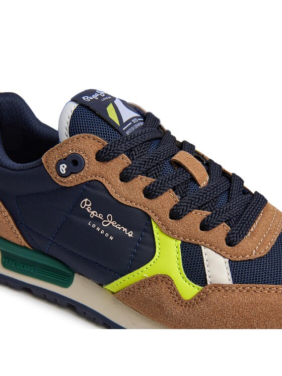 Pepe Jeans Sneakersy Pepe Jeans PBS30576 Hnědá