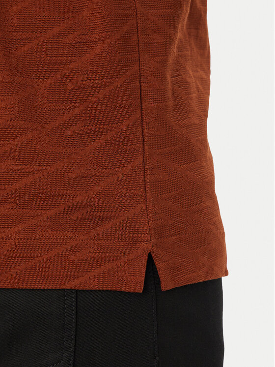 BOSS BOSS Camiseta C-Thompson 180_AM 50565175 Marrón Regular Fit