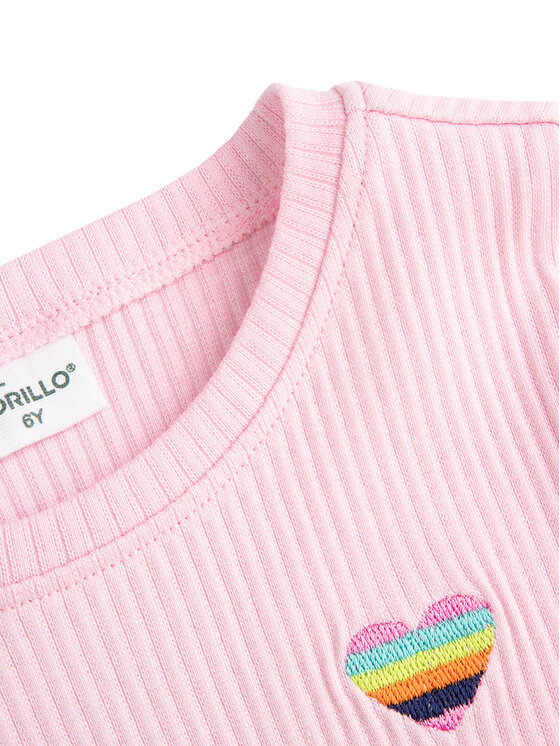 Coccodrillo Coccodrillo Camiseta WC5143204CGK Rosa Slim Fit