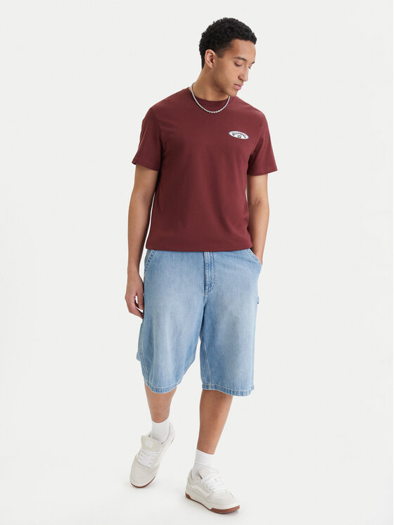 Billabong Billabong Camiseta Orbit Arch EBYZT00522 Guinda/burdeos Regular Fit