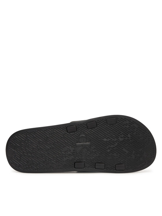 Calvin Klein Klapki Calvin Klein Ess Slide Rubber Neoprene HM0HM02229 Czarny