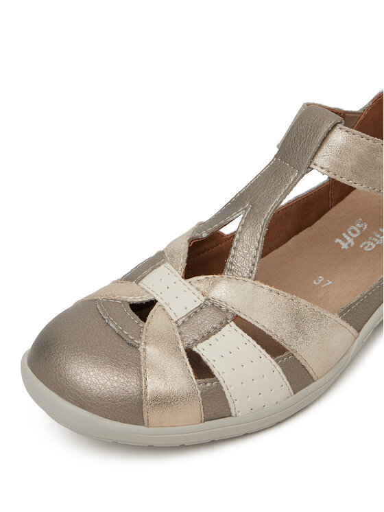 Remonte Polobotky Remonte R7601-90 Béžová