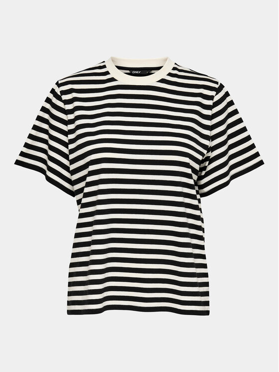 ONLY ONLY Футболка Livina 15272227 Чорний Regular Fit