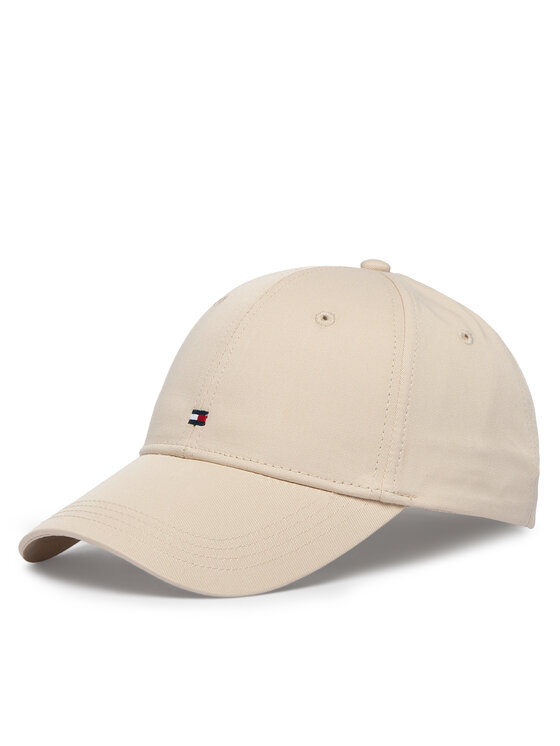 Tommy Hilfiger Kšiltovka Tommy Hilfiger Flag Cotton 6 AM0AM13008 Béžová