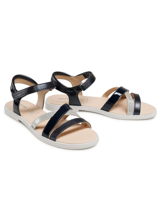 Geox Sandále Geox J S.Karly G. D J5235D 002BJ C4002 D Tmavomodrá