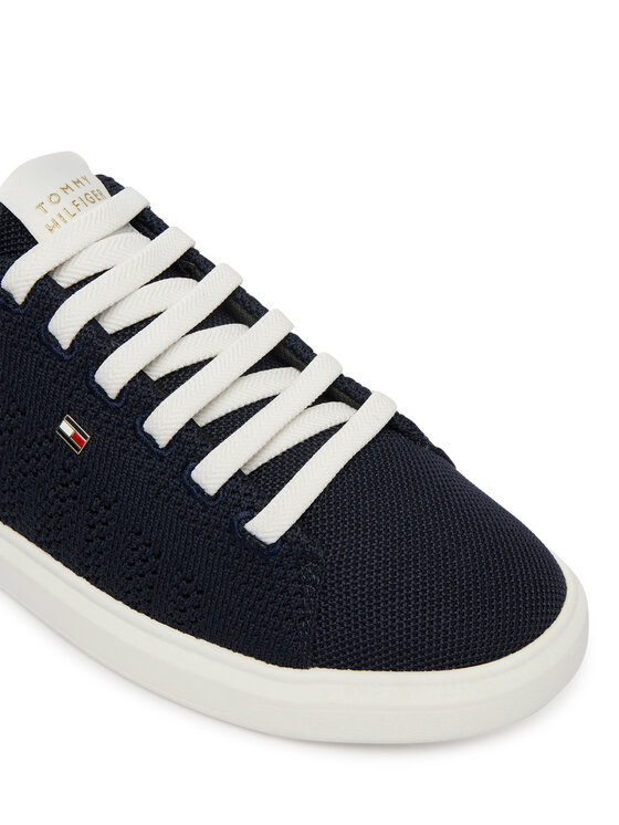 Tommy Hilfiger Sneakersy Tommy Hilfiger Th Icon Light Knit Sneaker FW0FW09401 Čierna