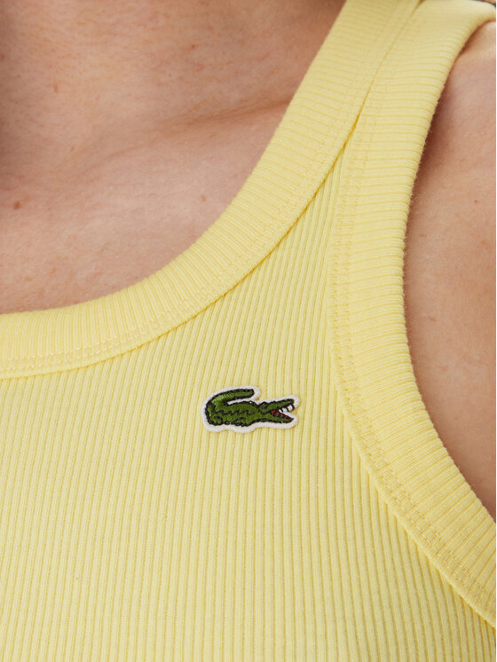 Lacoste Lacoste Top TF5388 Amarillo Slim Fit