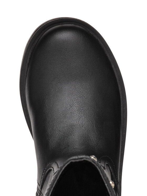 Geox Kozačky Geox Eclair J469QD 000BC C9999 D Černá