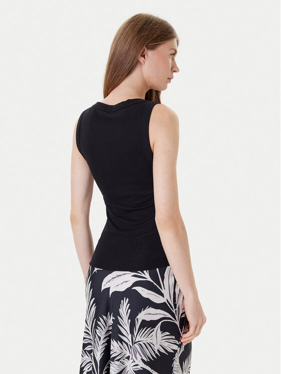 Guess Guess Топ W5RP16 KCNH2 Чорний Regular Fit