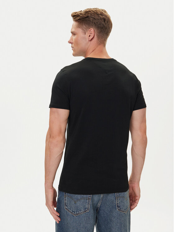Tommy Jeans Tommy Jeans Camiseta DM0DM04411 Negro Slim Fit