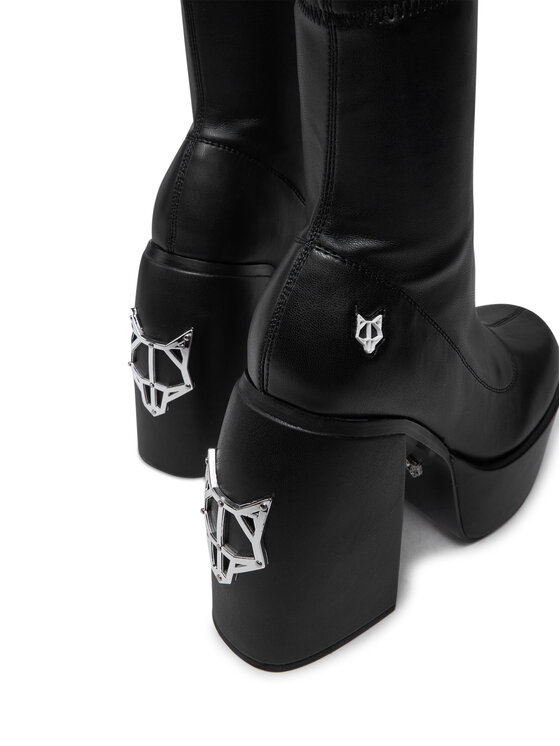 Naked Wolfe Členková obuv Naked Wolfe Sugar Čierna