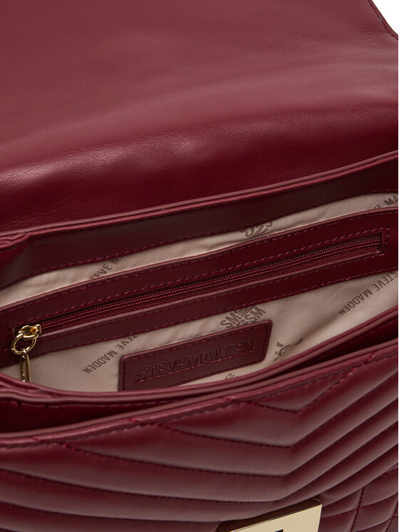 Steve Madden Kabelka Steve Madden Bplais SM13001817 Bordová