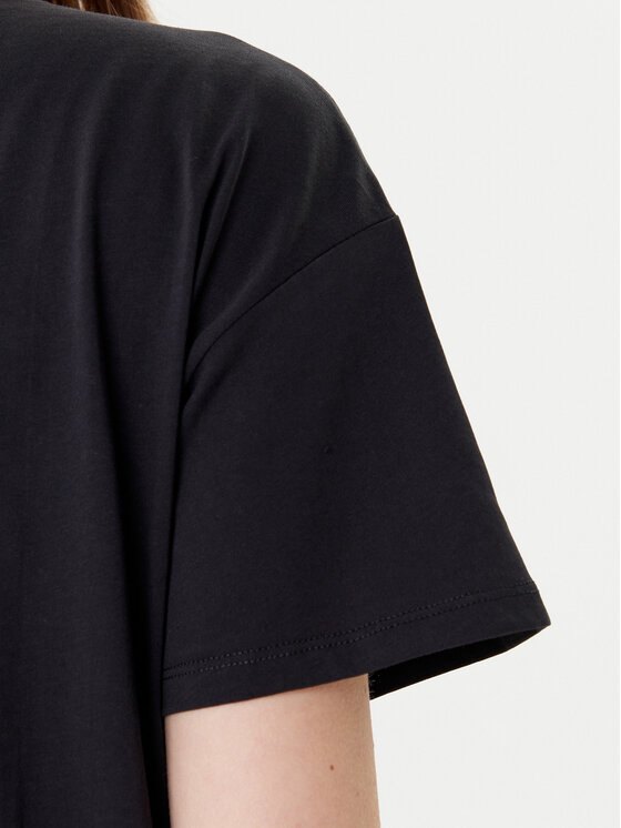 Liu Jo Sport Liu Jo Sport Camiseta TF5184 JS923 Negro Relaxed Fit