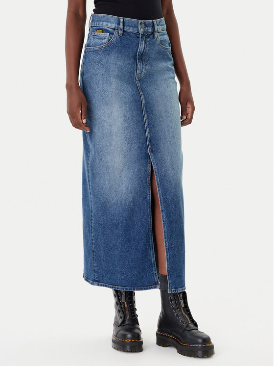 G-STAR G-Star Raw Farmer szoknya Viktoria D24385-E106 Kék Regular Fit
