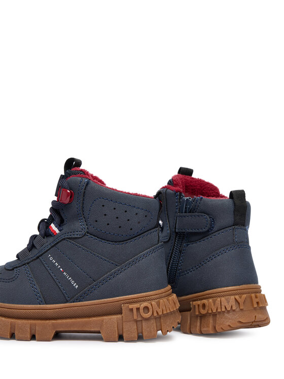Tommy Hilfiger Ghete Tommy Hilfiger T1X5-34127-1696800 Bleumarin