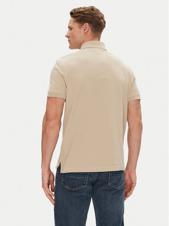 Tommy Hilfiger Tommy Hilfiger Polo 1985 MW0MW17770 Μπεζ Regular Fit