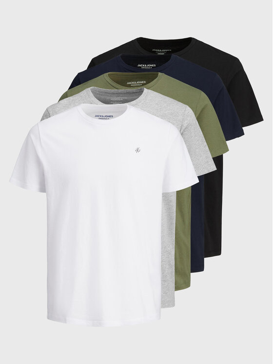 Jack & Jones Jack & Jones Комплект футболок Jxj 12185714 Кольоровий Regular Fit