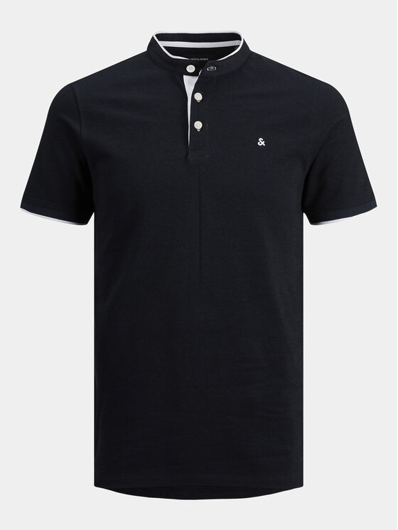 Jack & Jones Jack & Jones Поло Paulos 12199711 Cиній Slim Fit