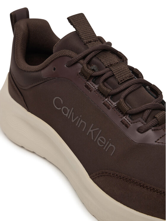 Calvin Klein Sneakersy Calvin Klein Light Eva Runner Nyl-Sue HW0HW03149 Hnědá