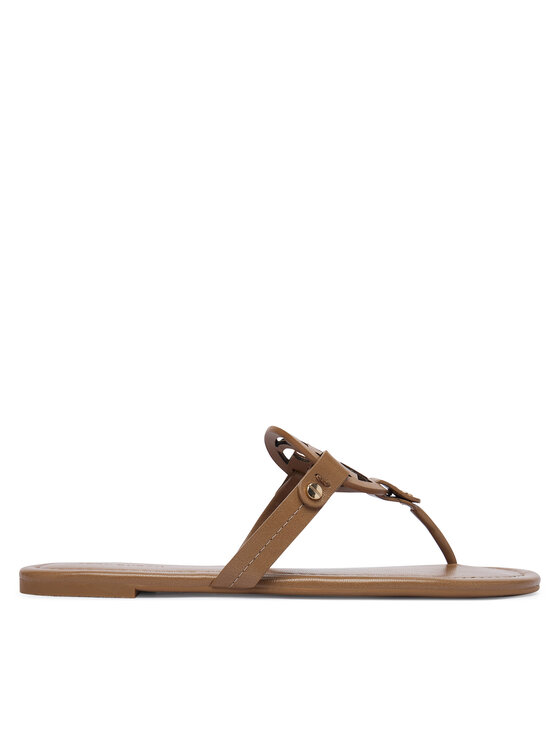 Tory Burch В'єтнамки Tory Burch Miller 151169 Бежевий