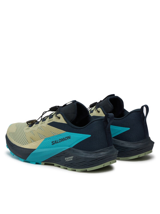 Salomon Взуття для бігу Salomon Sense Ride 5 L47458500 Зелений