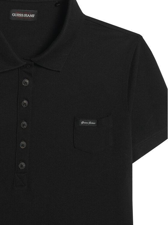 Guess Guess Polo W5GP73 KCYR1 Negro Regular Fit
