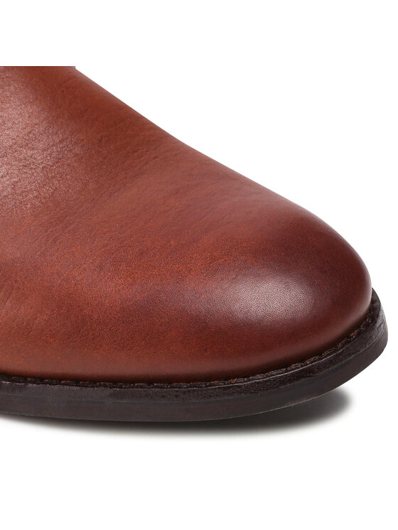 Clarks Туфлі Clarks Flow Plain 261477987 Коричневий