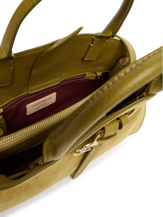 Coccinelle Дамска чанта Coccinelle TLB Coccinellesabine Suede Bi E1 TLB 18 02 01 Зелен