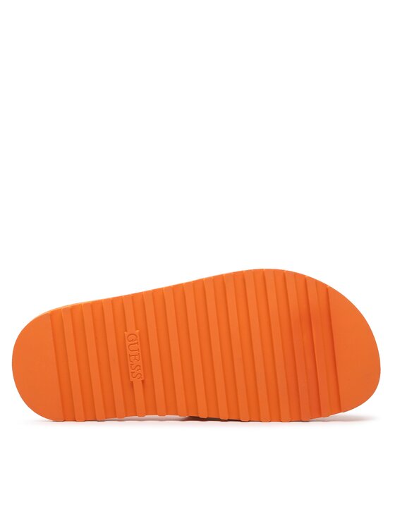 Guess Шльопанці Guess Fabetza FL6BZT ELE19 Оранжевий