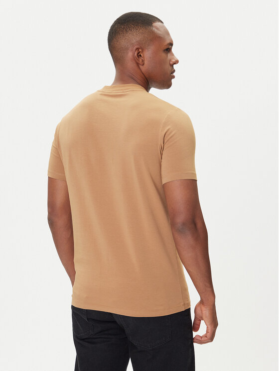 KARL LAGERFELD KARL LAGERFELD Camiseta 755051 554235 Beis Regular Fit