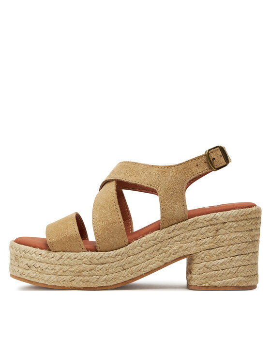 Toni Pons Espadrilky Toni Pons Astrid Zlatá