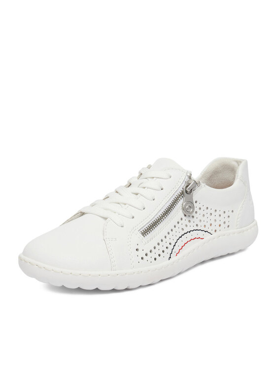 Rieker Sneakersy Rieker CEO-52824-80 Biały
