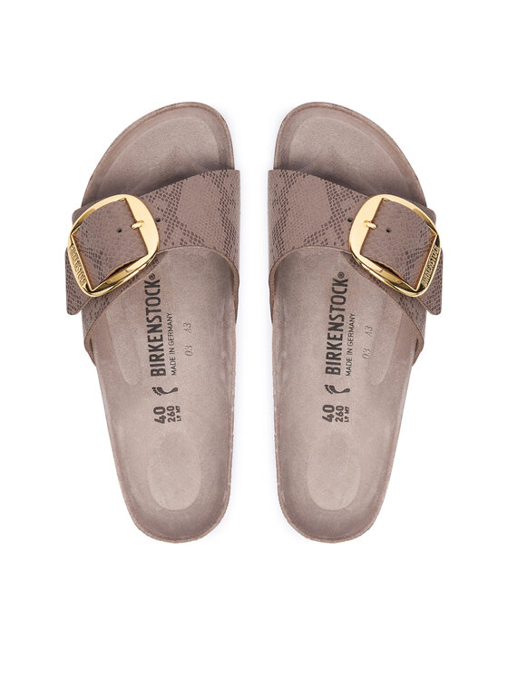 Birkenstock Шльопанці Birkenstock Madrid Big Buckle 1032935 Бежевий