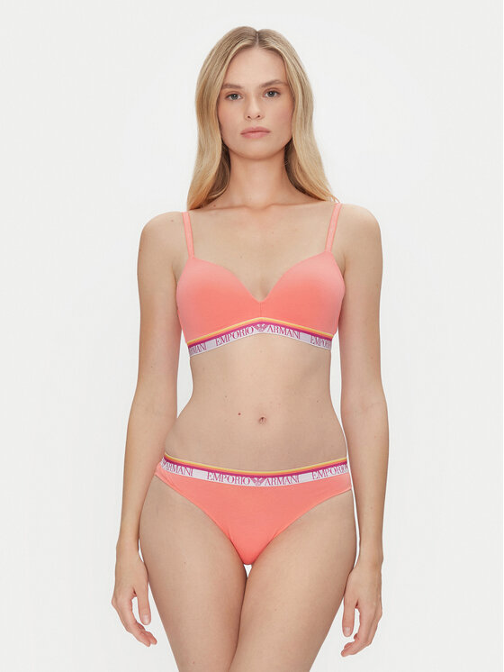 Emporio Armani Underwear Emporio Armani Underwear Conjunto de bragas brasileñas EW000404 AF10883 M4008 Rosa