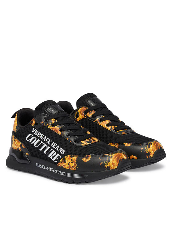 Versace Jeans Couture Sportcipők Versace Jeans Couture 80YA3SA5 Fekete