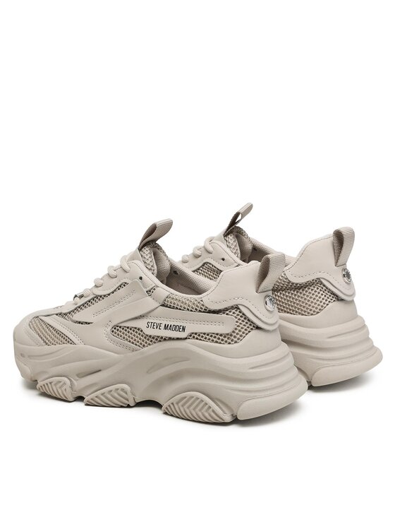 Steve Madden Сникърси Steve Madden Possession-E Sneaker SM19000033 SM19000033-022 Бежов