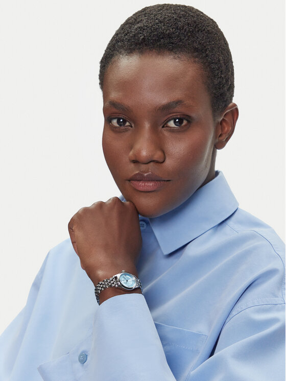 Daniel Wellington Pulkstenis Daniel Wellington Ophelia Mini 22 DW00100809 Sudraba