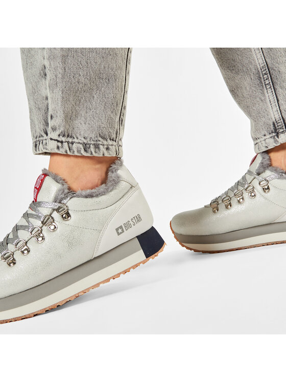 Big Star Shoes Снікерcи Big Star Shoes EE274731 Срібний