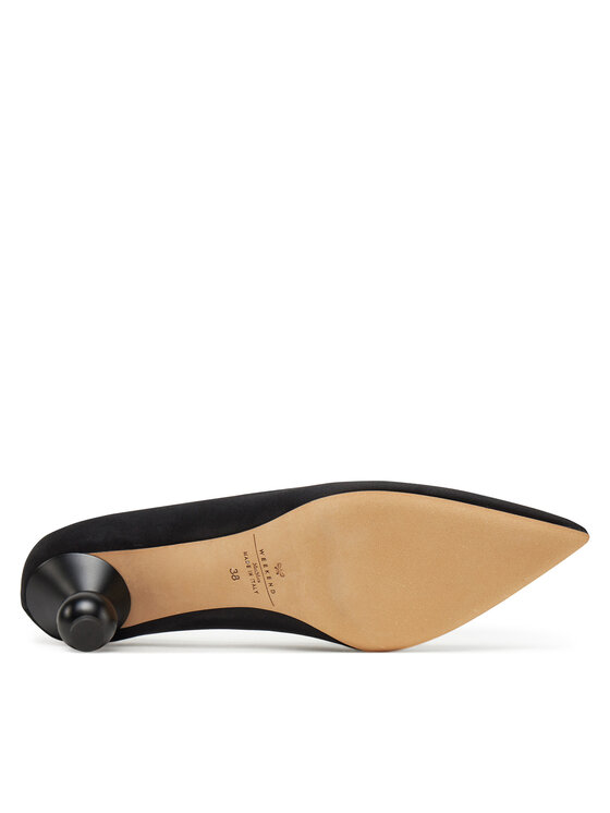 Weekend Max Mara Туфлі Weekend Max Mara Renzasatin 2515521055600 Чорний
